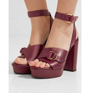 Chloe Kingsley chunky heeled Sandal